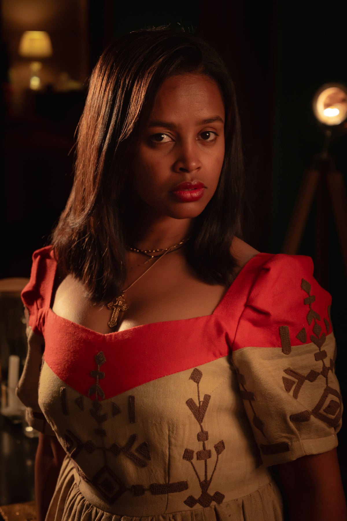 Regal Red: The Royal Essence Dress, Ethiopian