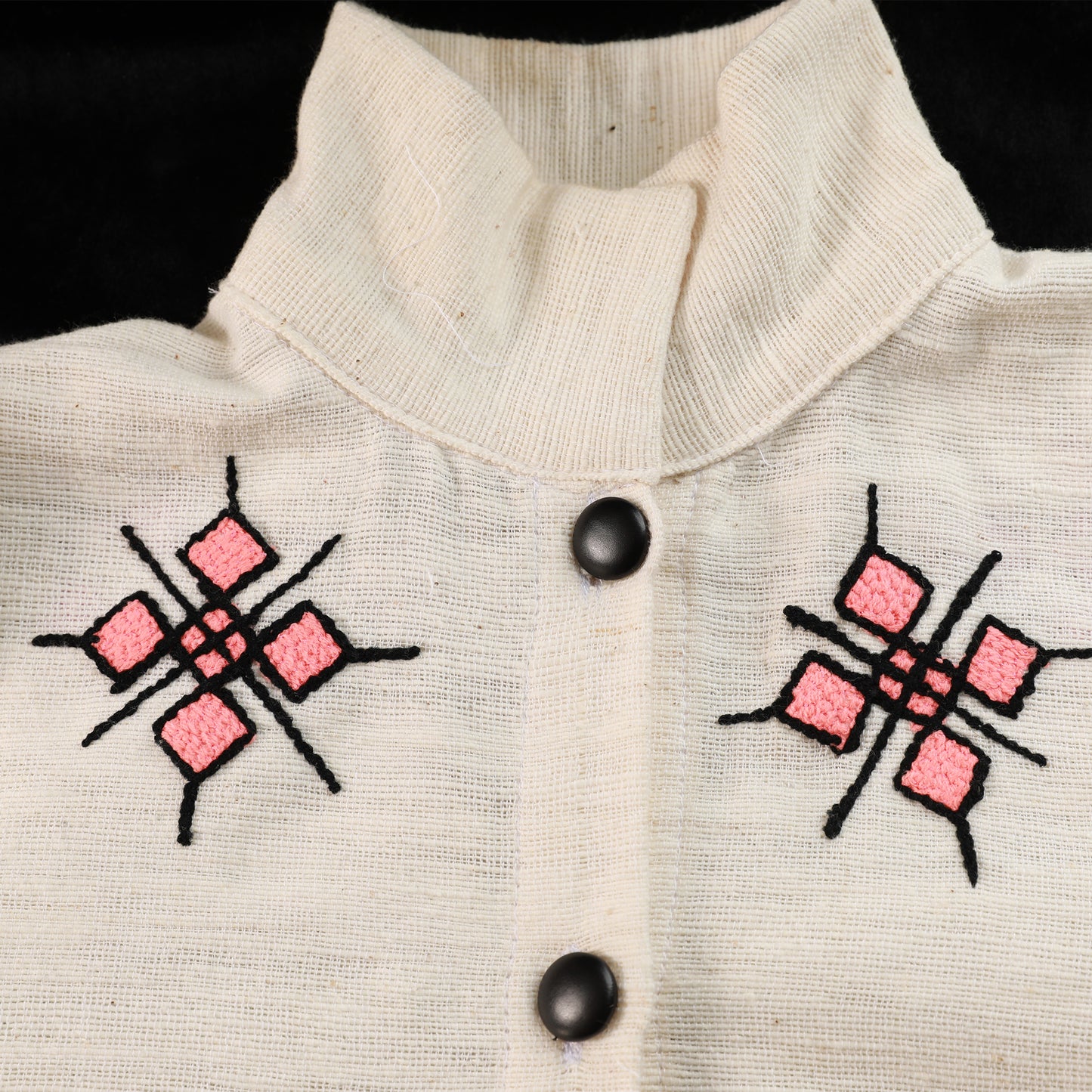 Ethiopian HandMade shirt Dress cross Design Embroidery Habesha Libs