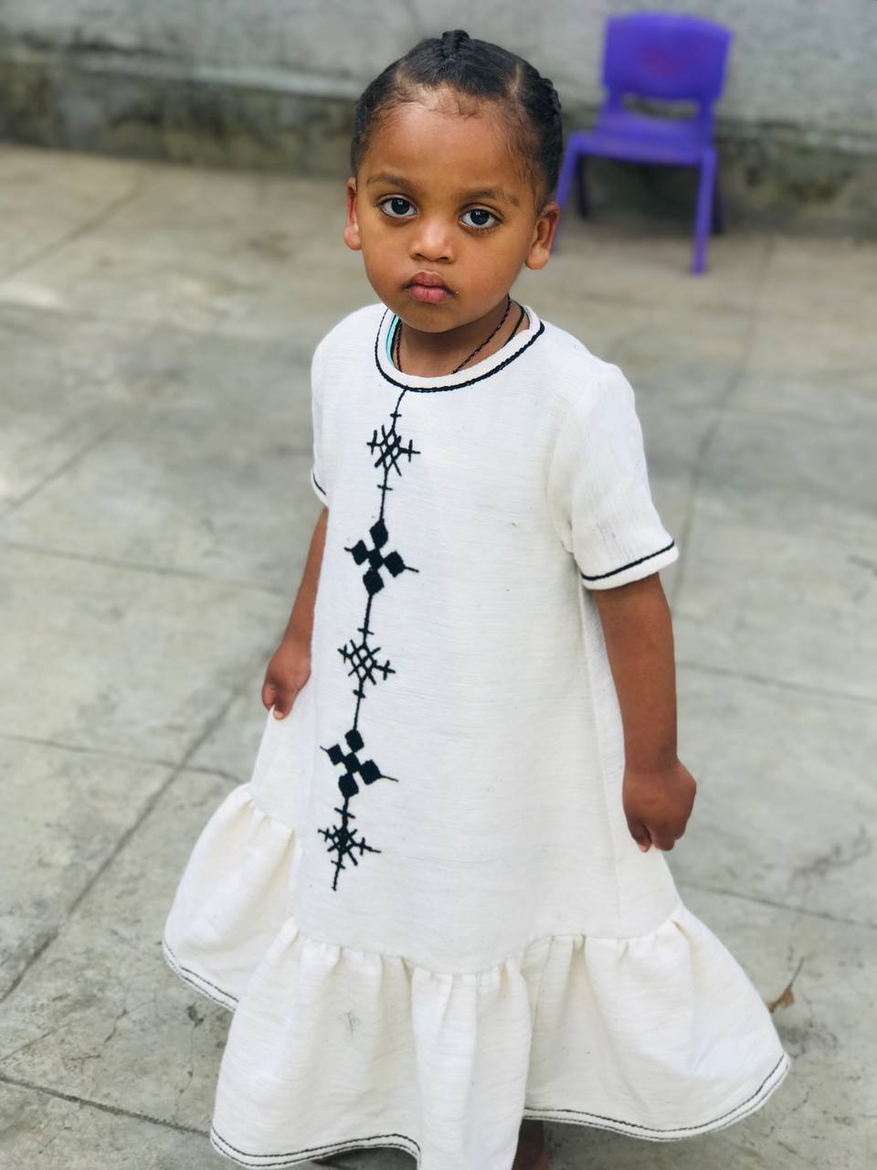 Ethiopian Dreams: Handcrafted Kids Collection Fusing Tradition with Modern Embroidery